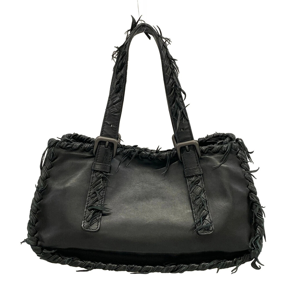 Bottega Veneta Black Leather Handbag #367142B96B